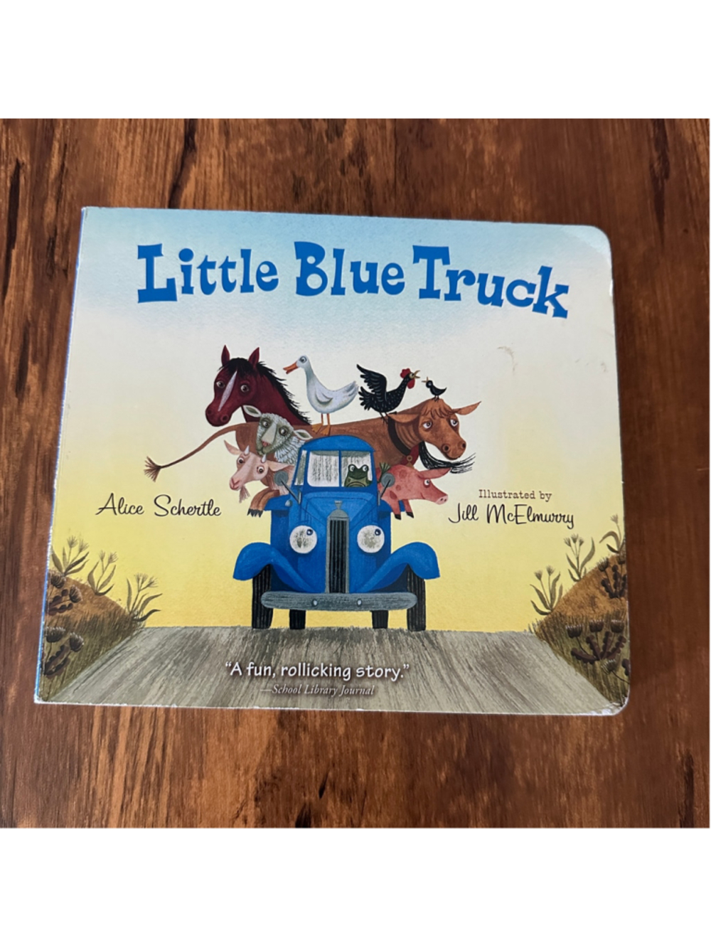 Little Blue Truck Board Book Alice Schertle HarperCollins Toddler Farm